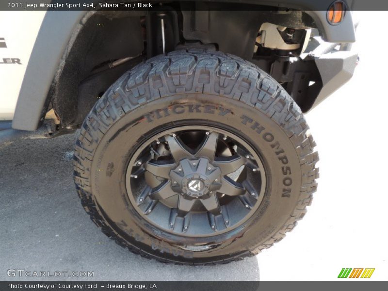 Sahara Tan / Black 2011 Jeep Wrangler Sport 4x4