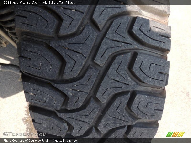 Sahara Tan / Black 2011 Jeep Wrangler Sport 4x4