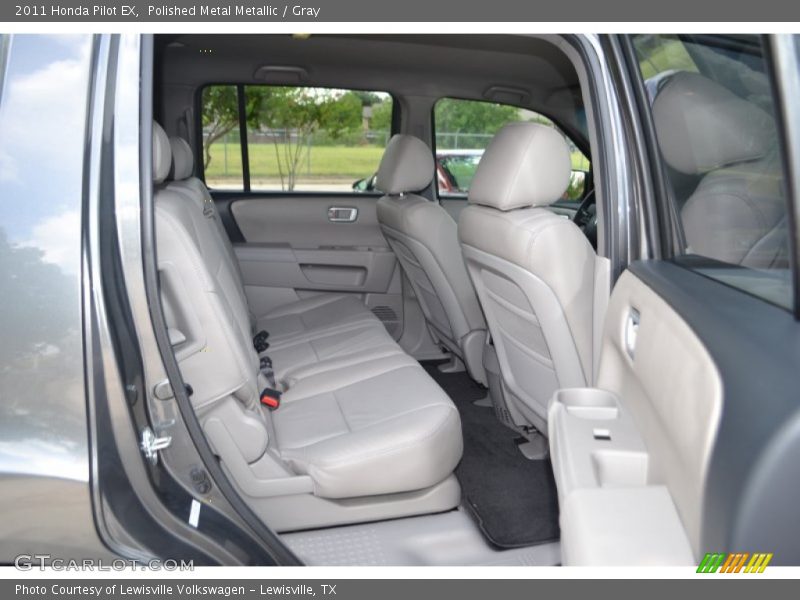 Polished Metal Metallic / Gray 2011 Honda Pilot EX