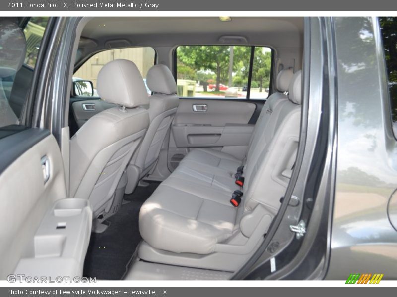 Polished Metal Metallic / Gray 2011 Honda Pilot EX
