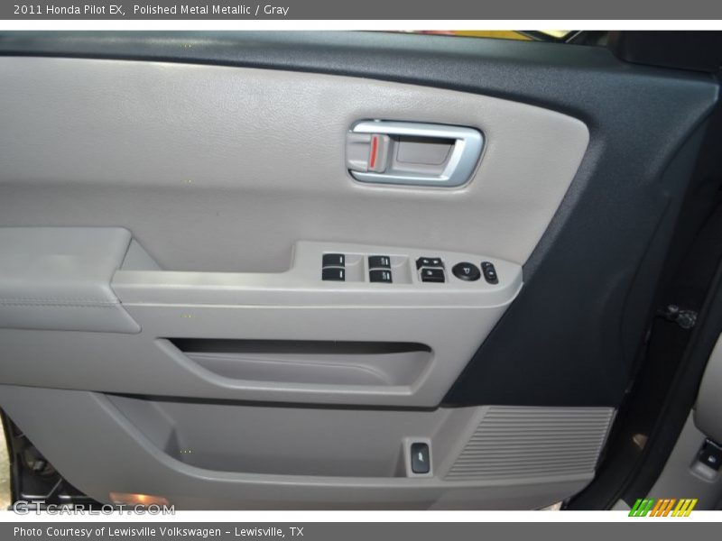 Polished Metal Metallic / Gray 2011 Honda Pilot EX
