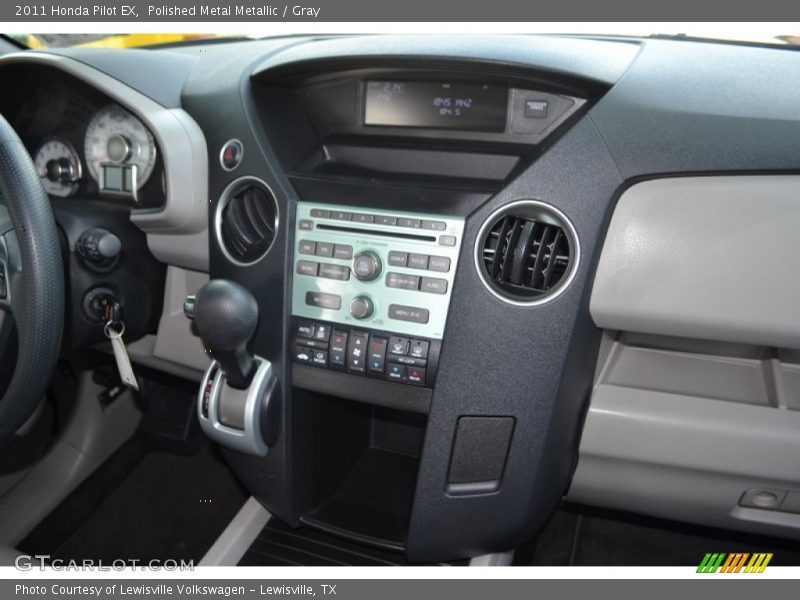 Polished Metal Metallic / Gray 2011 Honda Pilot EX