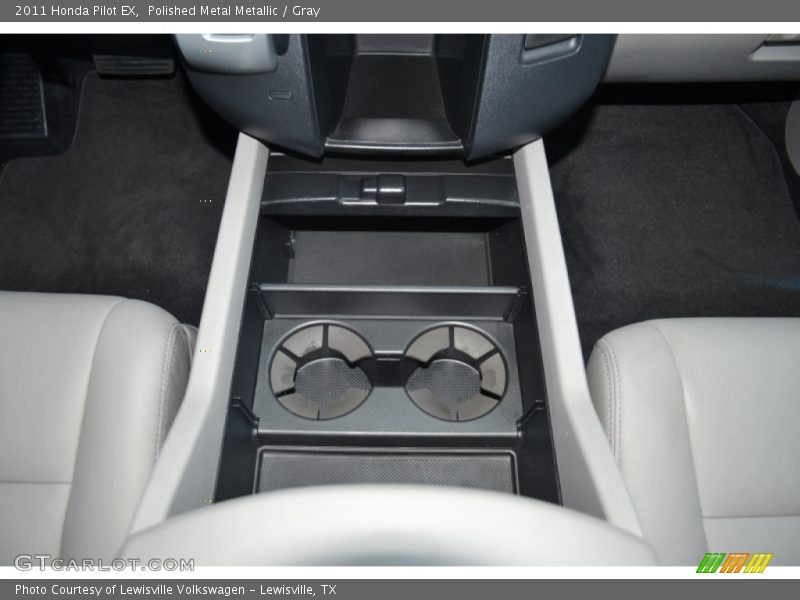 Polished Metal Metallic / Gray 2011 Honda Pilot EX