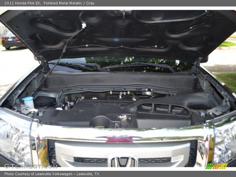 Polished Metal Metallic / Gray 2011 Honda Pilot EX
