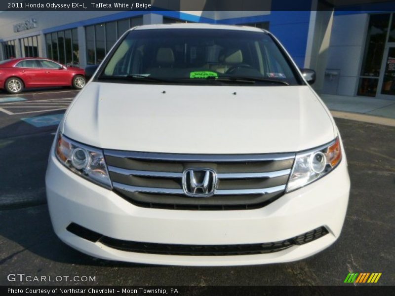 Taffeta White / Beige 2011 Honda Odyssey EX-L