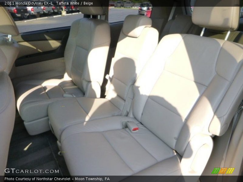 Taffeta White / Beige 2011 Honda Odyssey EX-L