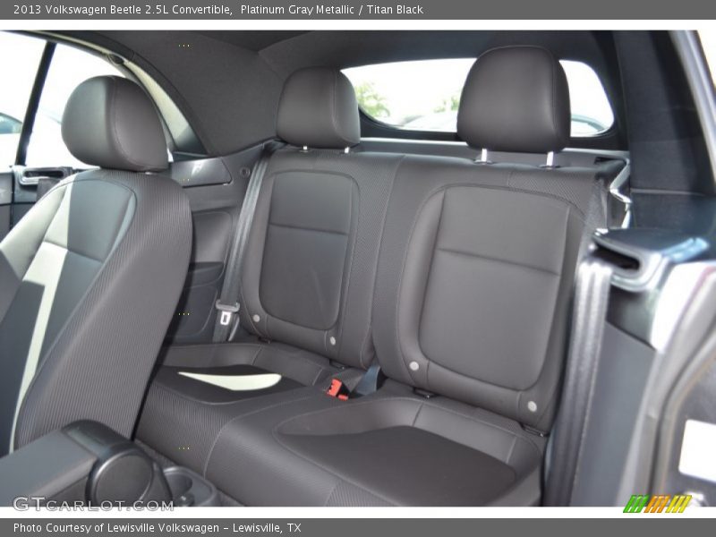 Platinum Gray Metallic / Titan Black 2013 Volkswagen Beetle 2.5L Convertible