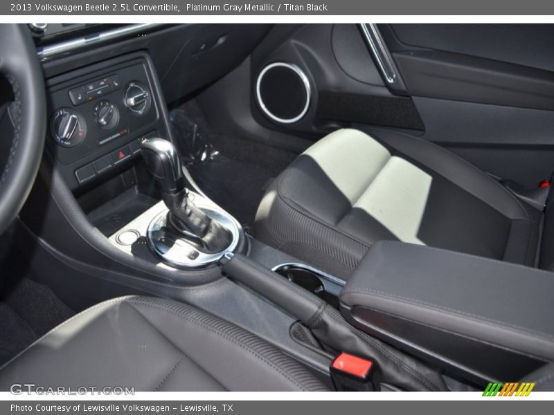 Platinum Gray Metallic / Titan Black 2013 Volkswagen Beetle 2.5L Convertible