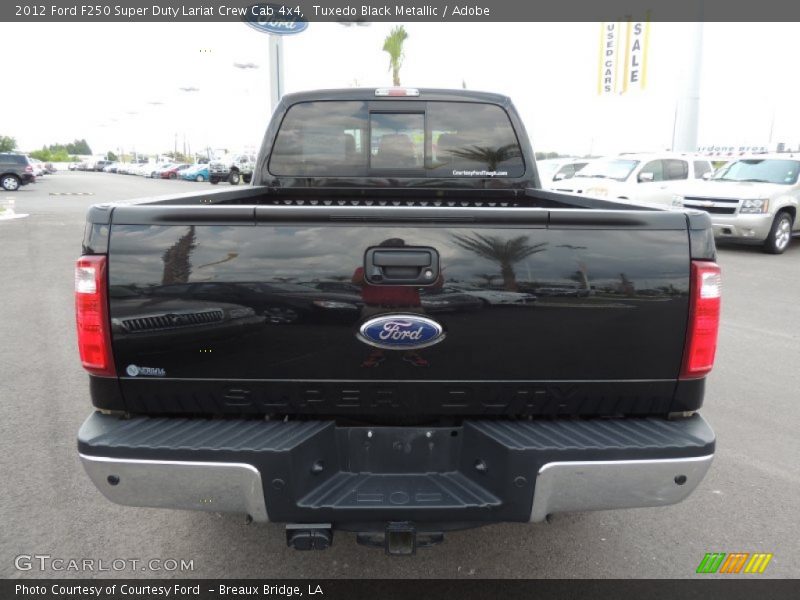 Tuxedo Black Metallic / Adobe 2012 Ford F250 Super Duty Lariat Crew Cab 4x4