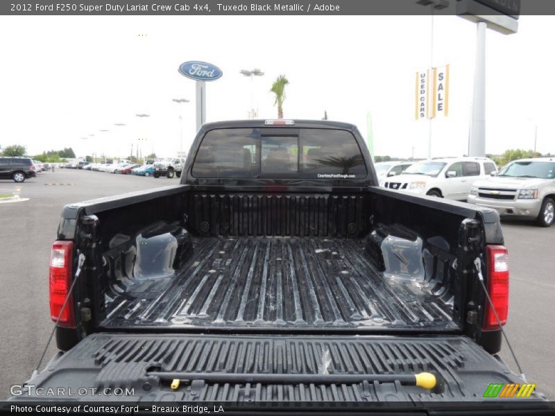 Tuxedo Black Metallic / Adobe 2012 Ford F250 Super Duty Lariat Crew Cab 4x4