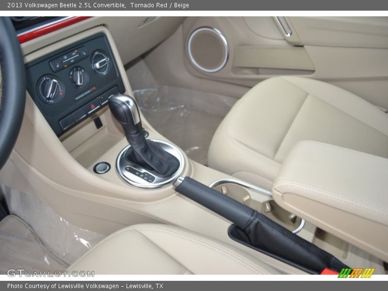 Tornado Red / Beige 2013 Volkswagen Beetle 2.5L Convertible