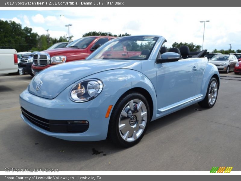 Denim Blue / Titan Black 2013 Volkswagen Beetle 2.5L Convertible