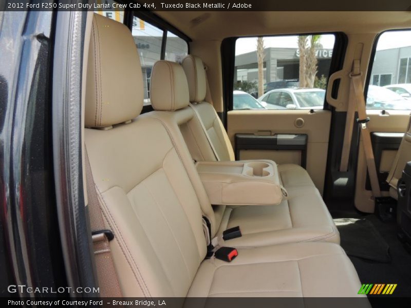 Tuxedo Black Metallic / Adobe 2012 Ford F250 Super Duty Lariat Crew Cab 4x4