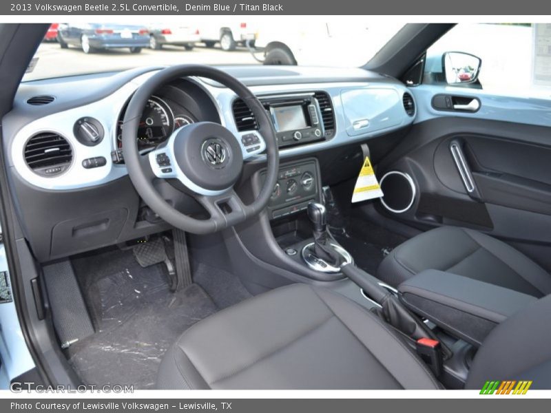 Denim Blue / Titan Black 2013 Volkswagen Beetle 2.5L Convertible