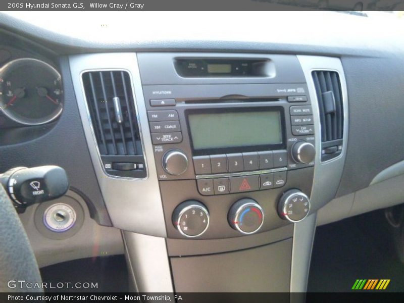 Willow Gray / Gray 2009 Hyundai Sonata GLS