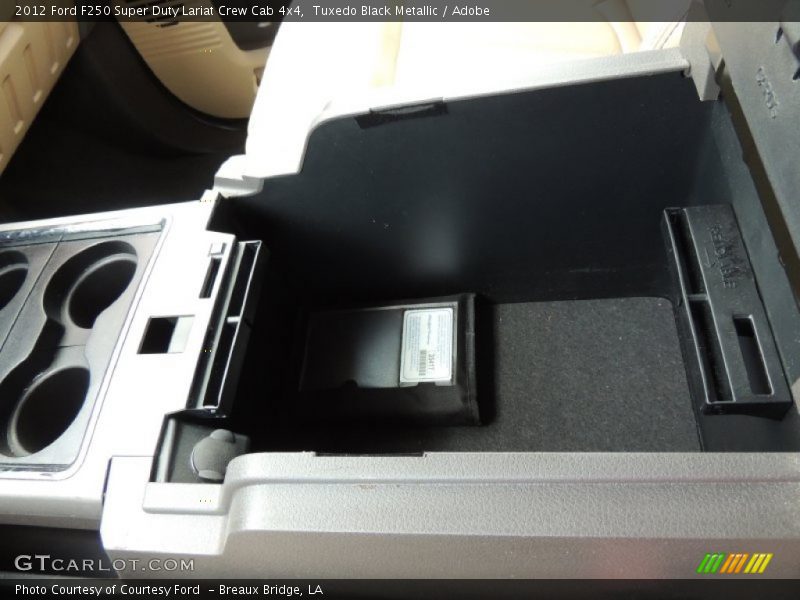 Tuxedo Black Metallic / Adobe 2012 Ford F250 Super Duty Lariat Crew Cab 4x4