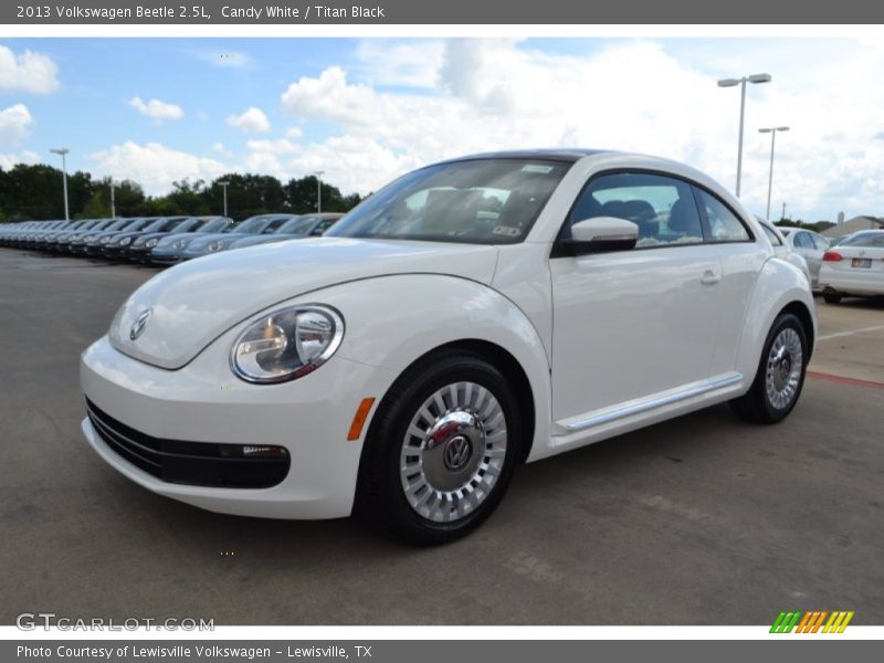 Front 3/4 View of 2013 Beetle 2.5L