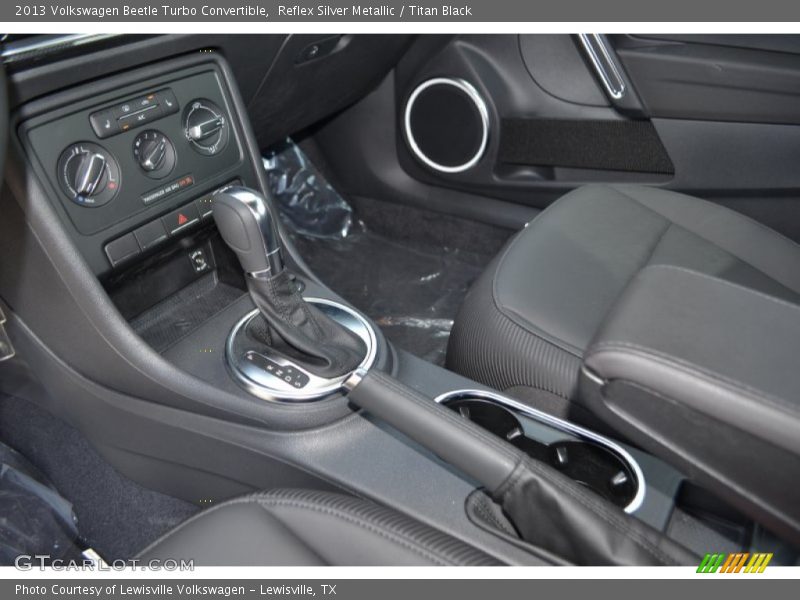 Reflex Silver Metallic / Titan Black 2013 Volkswagen Beetle Turbo Convertible