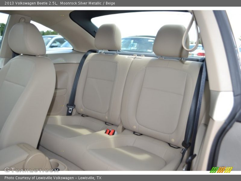 Moonrock Silver Metallic / Beige 2013 Volkswagen Beetle 2.5L