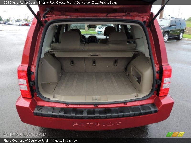 Inferno Red Crystal Pearl / Dark Slate Gray/Pebble Beige 2010 Jeep Patriot Sport
