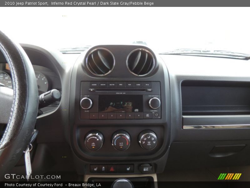 Inferno Red Crystal Pearl / Dark Slate Gray/Pebble Beige 2010 Jeep Patriot Sport