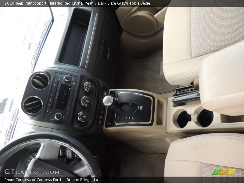 Inferno Red Crystal Pearl / Dark Slate Gray/Pebble Beige 2010 Jeep Patriot Sport