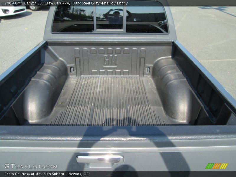 Dark Steel Gray Metallic / Ebony 2009 GMC Canyon SLE Crew Cab 4x4