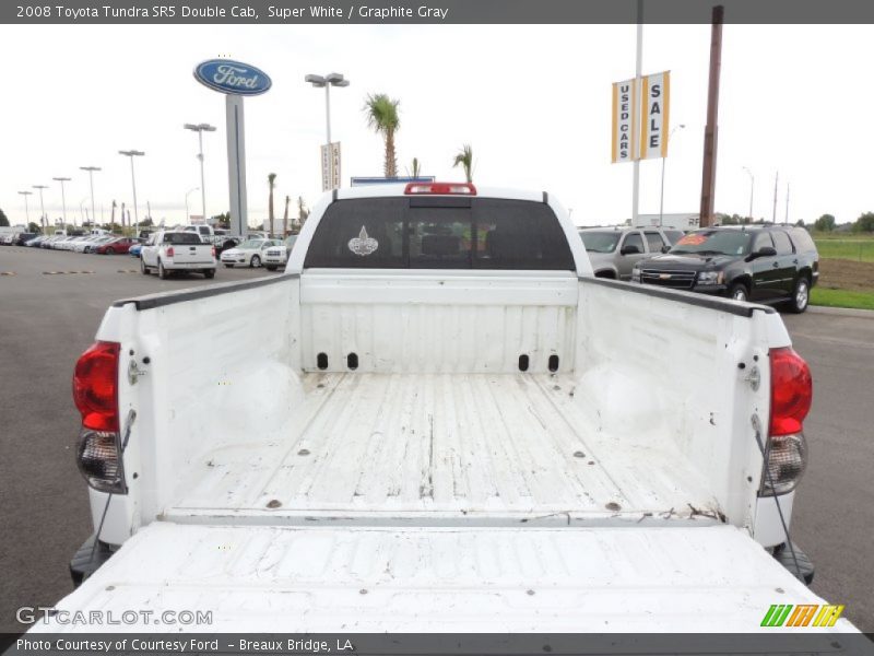 Super White / Graphite Gray 2008 Toyota Tundra SR5 Double Cab