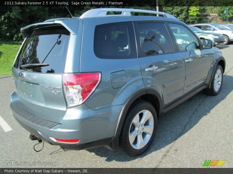 Sage Green Metallic / Platinum 2011 Subaru Forester 2.5 XT Touring