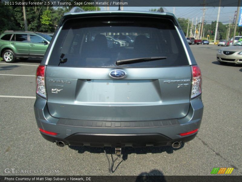 Sage Green Metallic / Platinum 2011 Subaru Forester 2.5 XT Touring