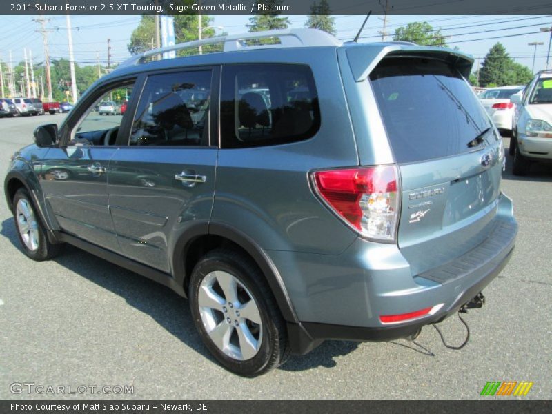 Sage Green Metallic / Platinum 2011 Subaru Forester 2.5 XT Touring