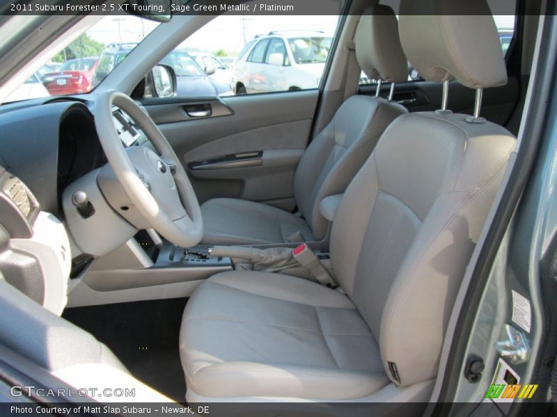  2011 Forester 2.5 XT Touring Platinum Interior