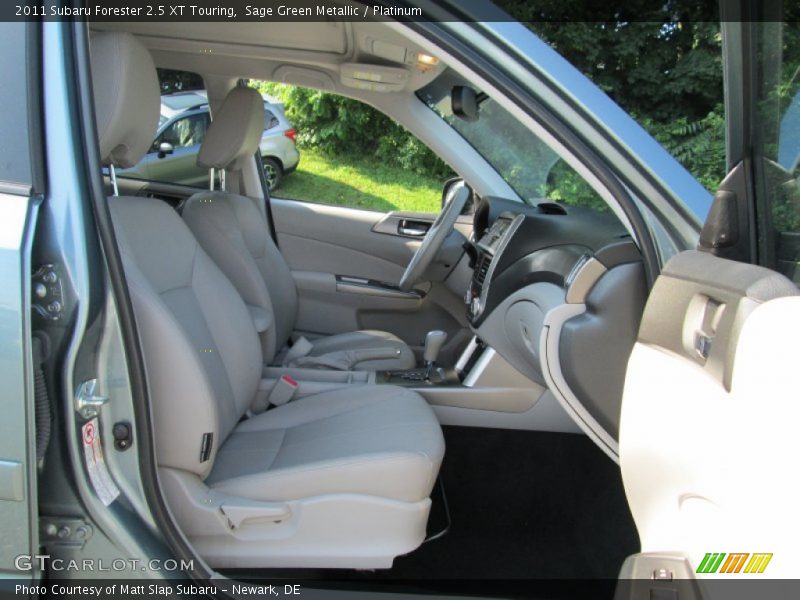 Front Seat of 2011 Forester 2.5 XT Touring