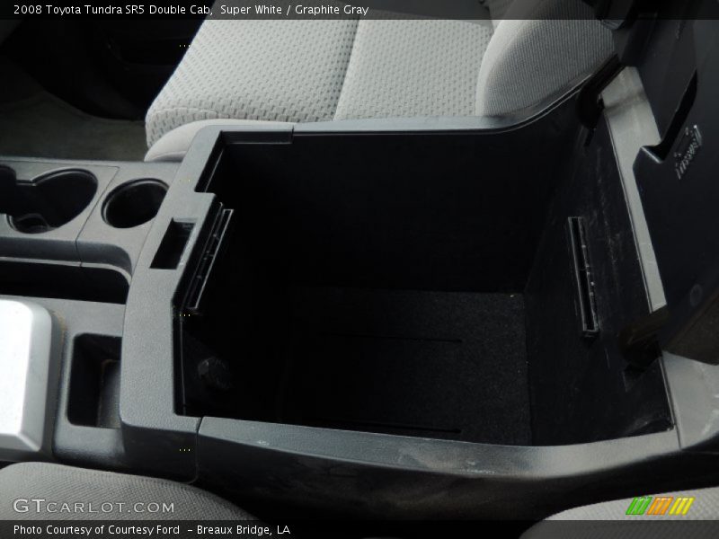Super White / Graphite Gray 2008 Toyota Tundra SR5 Double Cab