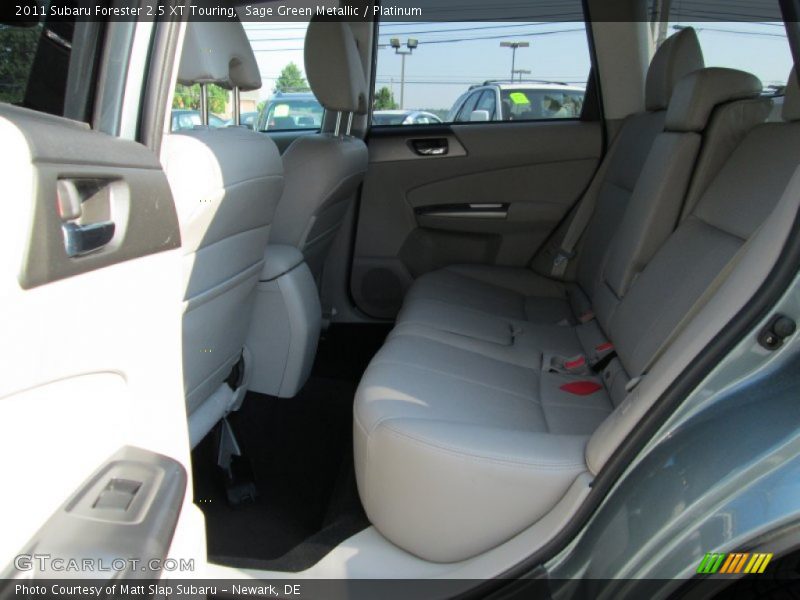 Sage Green Metallic / Platinum 2011 Subaru Forester 2.5 XT Touring