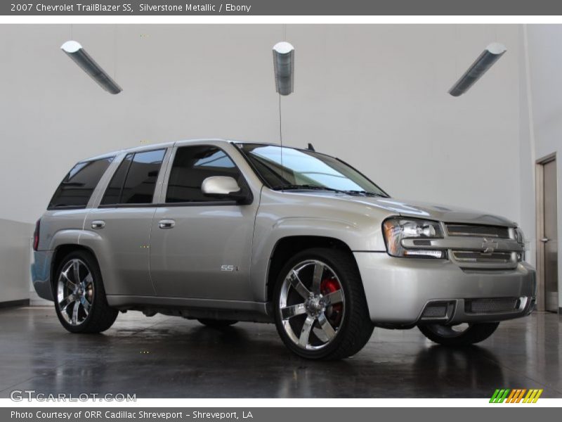 Silverstone Metallic / Ebony 2007 Chevrolet TrailBlazer SS