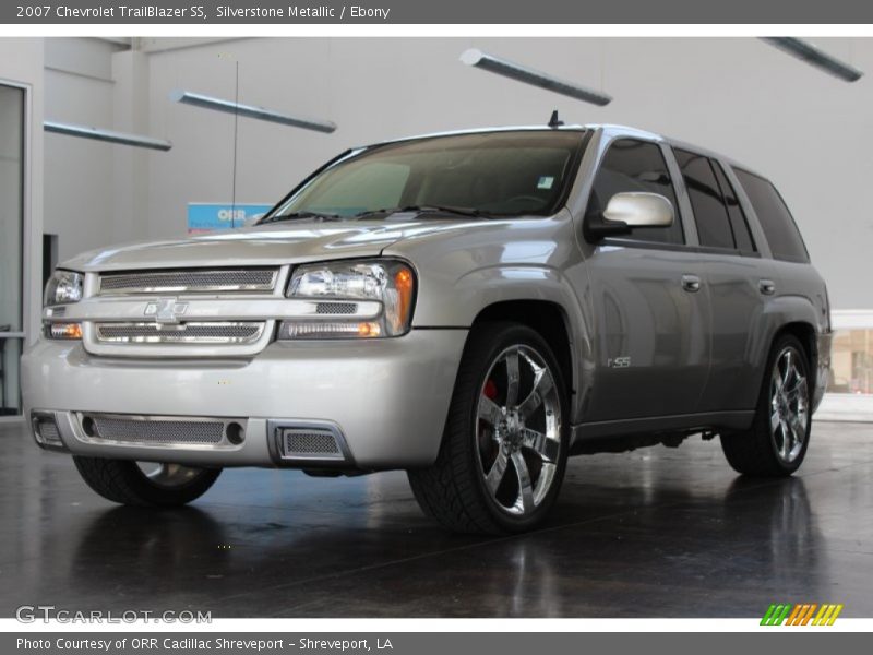 Silverstone Metallic / Ebony 2007 Chevrolet TrailBlazer SS