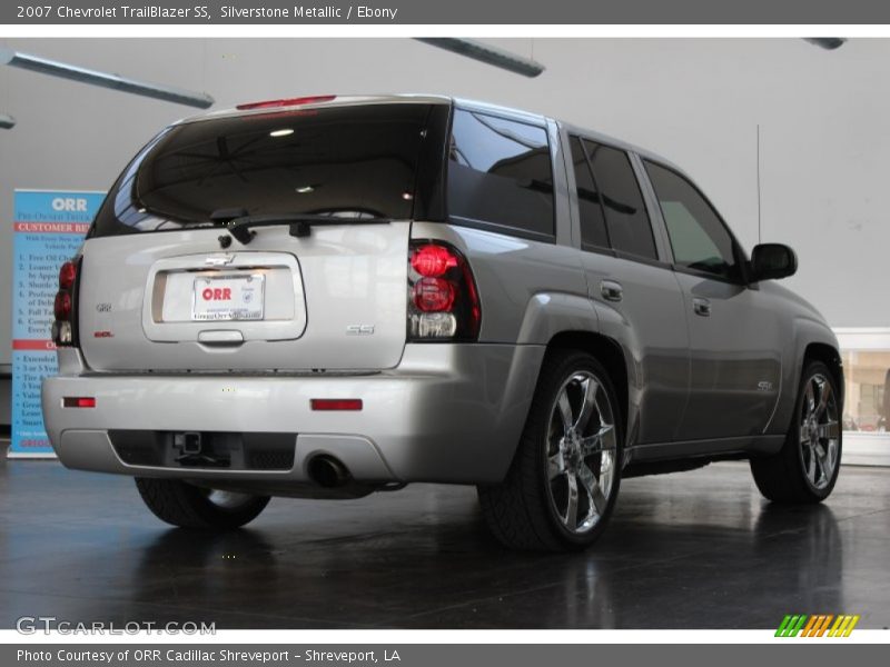Silverstone Metallic / Ebony 2007 Chevrolet TrailBlazer SS