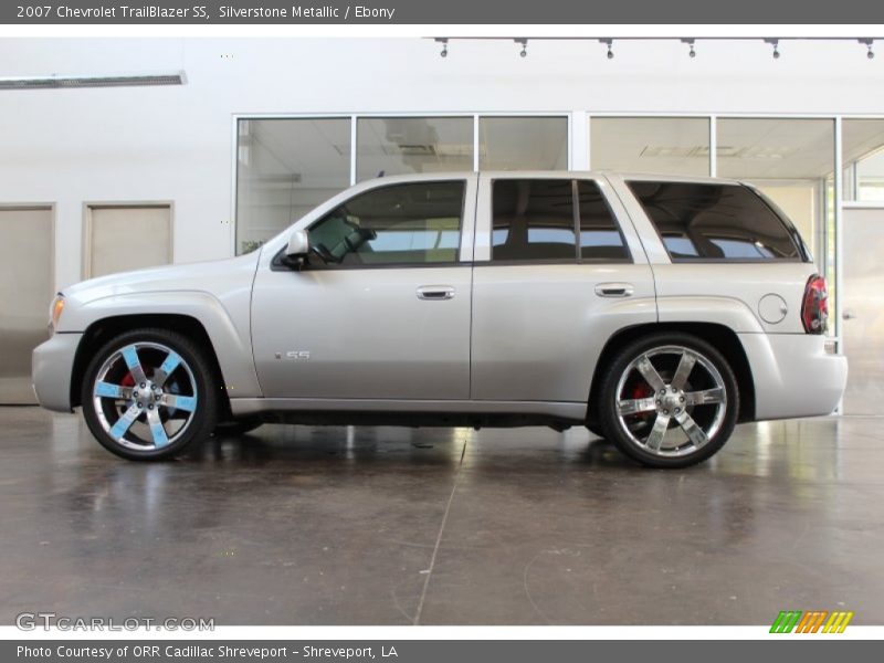 Silverstone Metallic / Ebony 2007 Chevrolet TrailBlazer SS