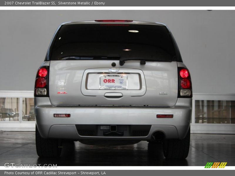 Silverstone Metallic / Ebony 2007 Chevrolet TrailBlazer SS