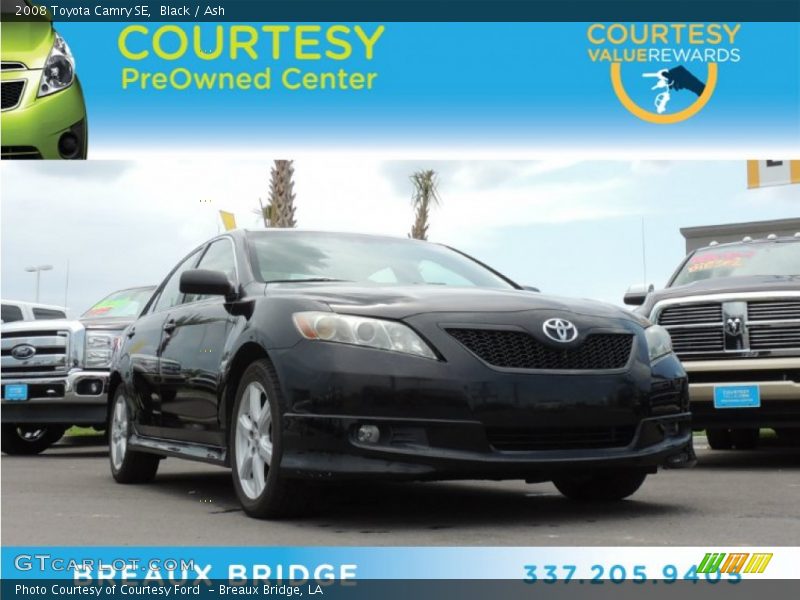 Black / Ash 2008 Toyota Camry SE