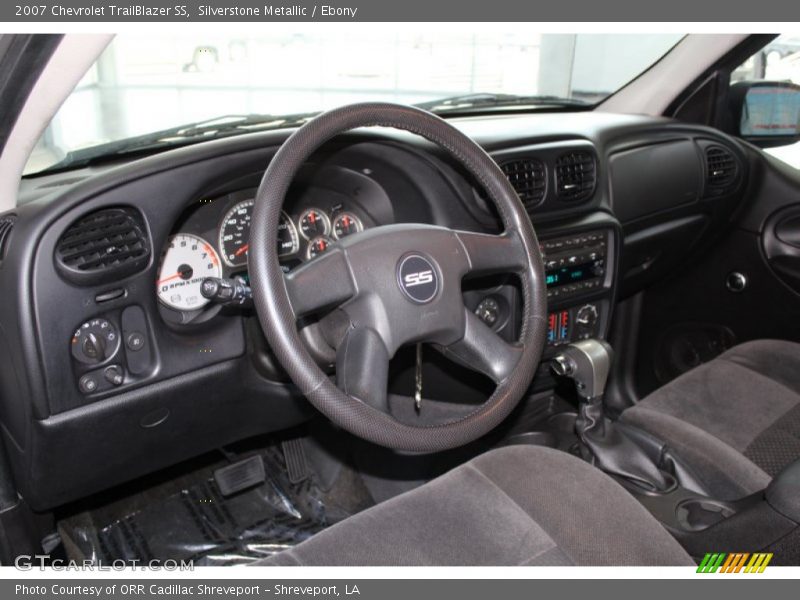Silverstone Metallic / Ebony 2007 Chevrolet TrailBlazer SS