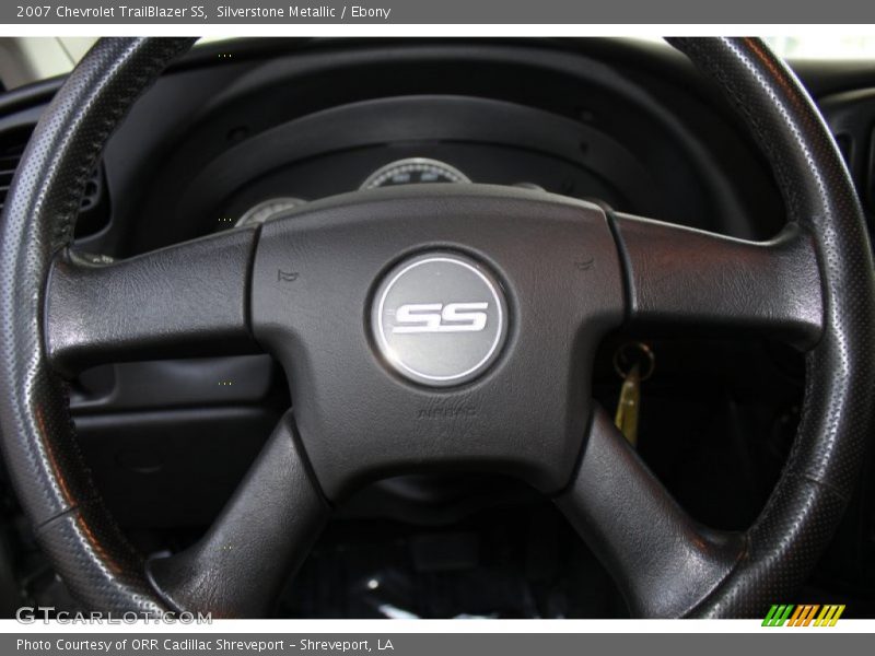 Silverstone Metallic / Ebony 2007 Chevrolet TrailBlazer SS