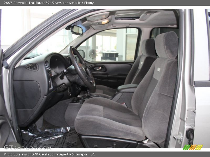 Silverstone Metallic / Ebony 2007 Chevrolet TrailBlazer SS