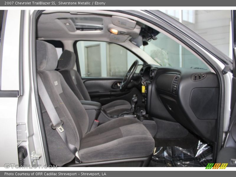 Silverstone Metallic / Ebony 2007 Chevrolet TrailBlazer SS