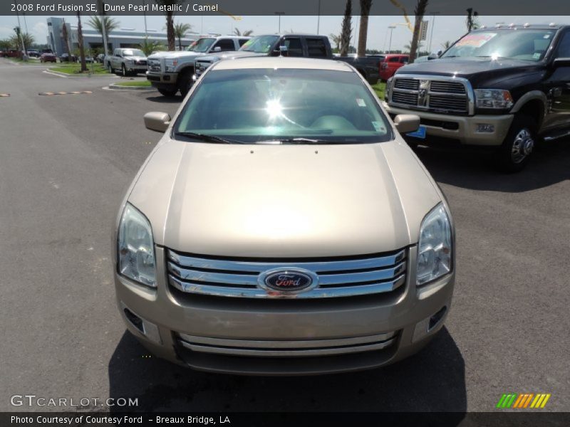 Dune Pearl Metallic / Camel 2008 Ford Fusion SE