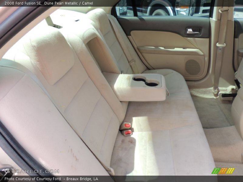 Dune Pearl Metallic / Camel 2008 Ford Fusion SE