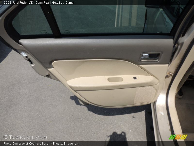 Dune Pearl Metallic / Camel 2008 Ford Fusion SE