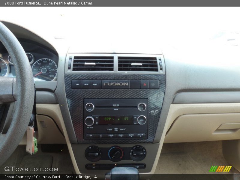 Dune Pearl Metallic / Camel 2008 Ford Fusion SE