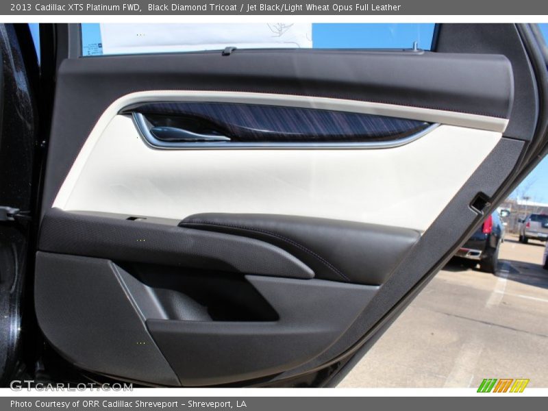 Black Diamond Tricoat / Jet Black/Light Wheat Opus Full Leather 2013 Cadillac XTS Platinum FWD